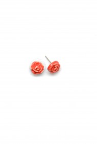 Tiny Roses Ceramic Studs